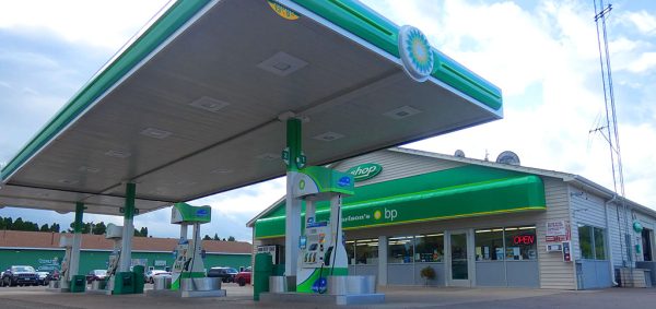 family history, the bp gas station